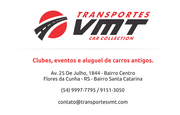 Informaes de Contato - Telefone Transportes VMT Car Collection